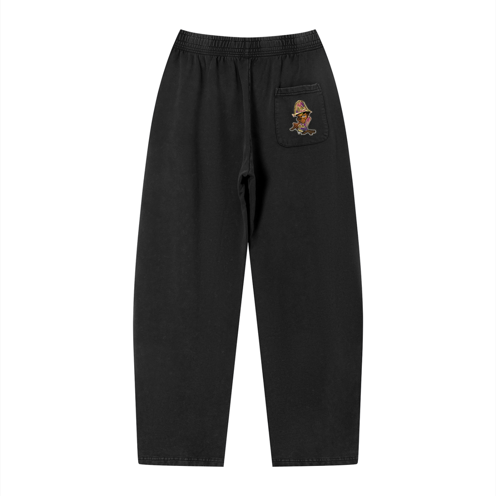 Unisex Vintage Wash Loose Sweatpants