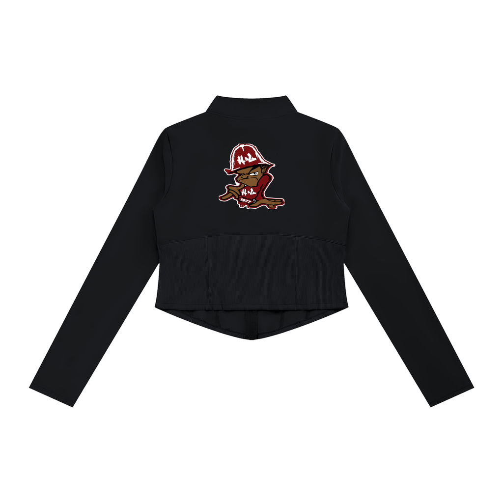 Women's Slim Fit Full-Zip Yoga Jacket