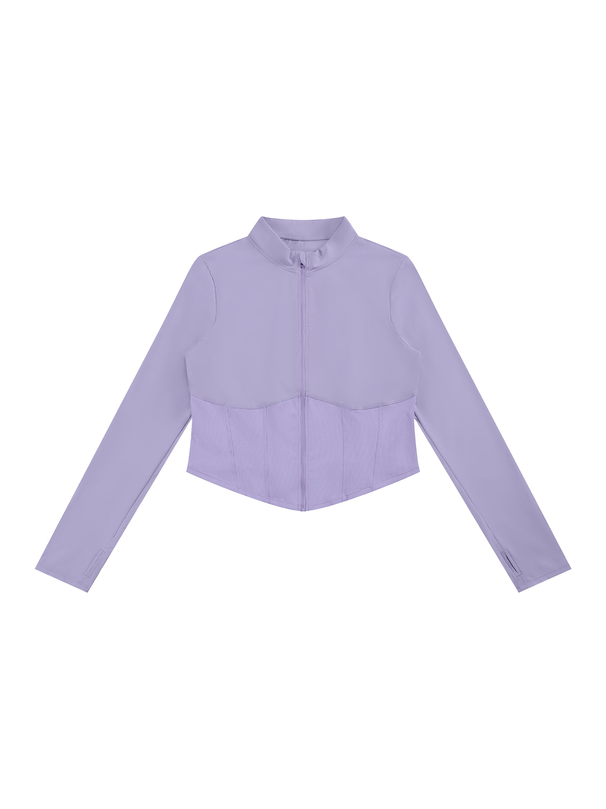 Women's Slim Fit Full-Zip Yoga Jacket